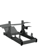 SRR1000 Sim Rig – Rückansicht mit Zubehör – Farbe Basalt | TailoredRig