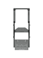 SRR1000 Sim Rig – Draufsicht auf Aluminium-Profilrahmen & Aufbau – Farbe Basalt | TailoredRig