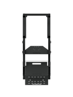 SRR2000 Sim Rig – Draufsicht auf Aufbau & Aluminiumprofile – Farbe Schwarz | TailoredRig