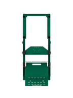 SRR2000 Sim Rig – Draufsicht auf Aufbau & Aluminiumprofile – Farbe Grün | TailoredRig