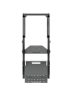 SRR3000 Sim Rig – Draufsicht auf Chassis & Pedalplatte – Farbe Basalt | TailoredRig