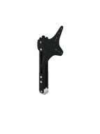 Streaming-Screen-Halterung für Sim Rig – Vorderansicht, leicht gedreht – Farbe Schwarz | TailoredRig