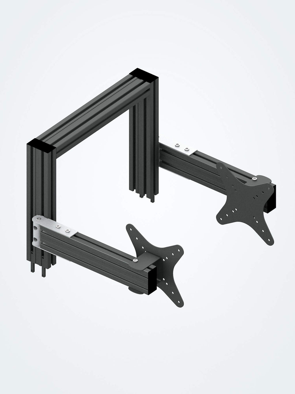 Triple-Screen-Halterung