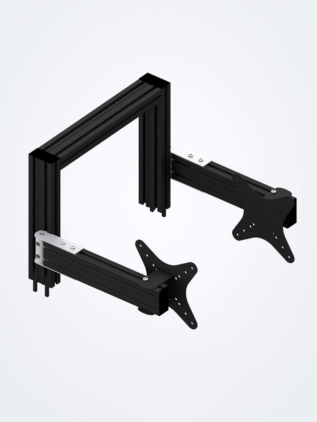 Triple-Screen-Halterung